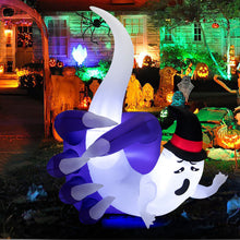 Load image into Gallery viewer, Halloween Inflatable Hand-Held Ghost with Built-in Blower - Suitable for Halloween Decorations