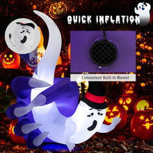 Load image into Gallery viewer, Halloween Inflatable Hand-Held Ghost with Built-in Blower - Suitable for Halloween Decorations