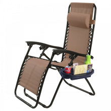 Load image into Gallery viewer, Outdoor Patio Pool Zero Gravity Folding Lounge Chair 2-Piece Set