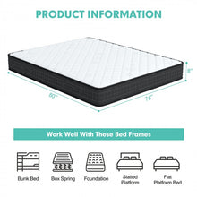 Load image into Gallery viewer, 8-Inch Memory Foam Mattress with Ventilation