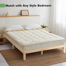 Load image into Gallery viewer, Costway Classic Minimalist Solid Wood Bed Frame