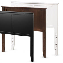 Load image into Gallery viewer, Black Country Rustic Minimalist Queen Headboard