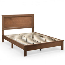 Load image into Gallery viewer, Modern Minimalist High Headboard Bed Frame with Underneath Storage