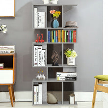 Load image into Gallery viewer, 5-Tier Modern Minimalist Geometric Bookshelf Storage Display Cabinet