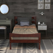 Load image into Gallery viewer, Minimalist Bed Frame with Headboard, Footboard, and Under-Bed Storage