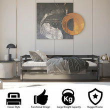 Load image into Gallery viewer, Modern Multifunctional Loveseat Sofa Bed with Pullout Bottom Bed