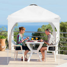 Load image into Gallery viewer, Costway 6.6x6.6 Feet Pop-Up Outdoor Canopy Tent with Portable Bag - Ideal for Camping and Parties