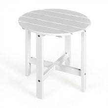Charger l'image dans la galerie, Costway Small Round Coffee Table Folding - Suitable for Pool, Backyard, and Garden