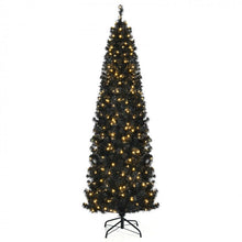 Load image into Gallery viewer, Costway Halloween Christmas Tree with White LED Lights - Suitable for Halloween Party Decorations