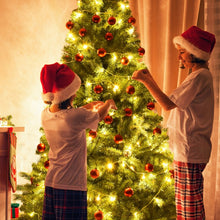 Load image into Gallery viewer, 2024 Christmas Tree - Christmas Decorations in 6/7.5/9 Feet Sizes with Metal Stand, Realistic Design - Suitable for Christmas Celebrations