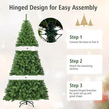 Load image into Gallery viewer, 2024 Christmas Tree - Christmas Decorations in 6/7.5/9 Feet Sizes with Metal Stand, Realistic Design - Suitable for Christmas Celebrations