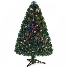 Load image into Gallery viewer, 2024 Christmas Decorations - PVC Christmas Tree with Built-in LED Lights in 7 Color Options
