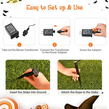 Load image into Gallery viewer, Costway Halloween Inflatable Pumpkin Decoration with Built-in LED Lights - Suitable for Parties