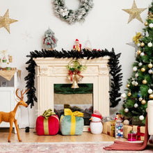 Load image into Gallery viewer, 2024 Costway Christmas Garland and Halloween Garland with 50 Purple LED Lights - Suitable for Backyard Parties