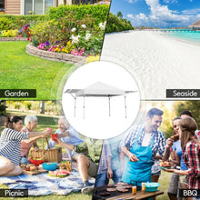 Charger l'image dans la galerie, Costway 17x10 ft Outdoor Canopy Pop-Up Sunshade Adjustable Gazebo - Suitable for Backyard Garden Parties