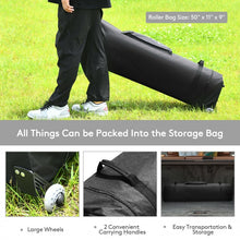 Charger l'image dans la galerie, Costway 17x10 ft Outdoor Canopy Pop-Up Sunshade Adjustable Gazebo - Suitable for Backyard Garden Parties