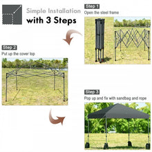 Charger l'image dans la galerie, Outdoor Camping Portable 8x8 feet Pop-Up Gray Canopy Tent