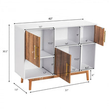 Load image into Gallery viewer, Multifunctional Modern Storage Cabinet Bookshelf TV Stand