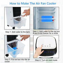 Load image into Gallery viewer, Essential Summer Portable Air Cooler Fan and Humidifier with 7L Water Tank