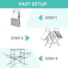 Charger l'image dans la galerie, Outdoor Aluminum Portable Folding BBQ Table Grill