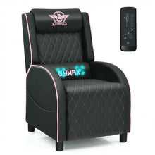 Load image into Gallery viewer, Gaming Massage Recliner Sofa with Headrest, Ideal for Home Theater