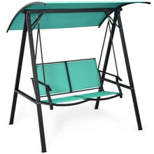 Load image into Gallery viewer, Costway Outdoor Swing Chair with Canopy - Suitable for Garden and Porch
