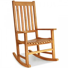 Load image into Gallery viewer, Canada Outdoor Patio Garden Wooden Rocking Chairs