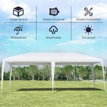 Charger l'image dans la galerie, 10 x 20 Ft Outdoor Canopy Tent, Sun Shade for Party and Wedding