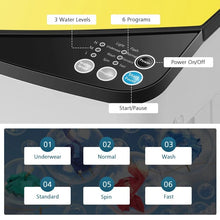 Load image into Gallery viewer, 7.7 lbs Capacity Fully Automatic Washing Machine for Home Use