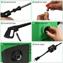 Charger l'image dans la galerie, 3500 PSI Multipurpose Outdoor Patio Garden High Pressure Washer