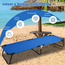 Load image into Gallery viewer, Costway Outdoor Camping Bed Folding Bed - Suitable for Camping and Hiking