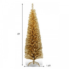 Load image into Gallery viewer, 6-Foot Artificial Christmas Tree for Christmas Decorations - Suitable for Home, Store, and Office