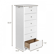 Load image into Gallery viewer, Multifunctional 6-Drawer Armoire Jewelry Cabinet Storage