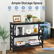 Load image into Gallery viewer, Costway Entry Console Table - Sofa Side Table and TV Stand, Suitable for Living Room and Porch