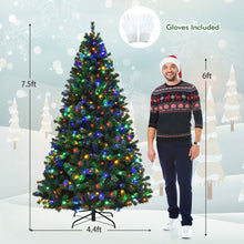 Load image into Gallery viewer, 2024 Christmas Decoration Artificial Christmas Tree with 550 LED Lights - Suitable for Apartment and Office