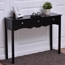 Load image into Gallery viewer, Modern Minimalist Entryway Hall Table with Drawers
