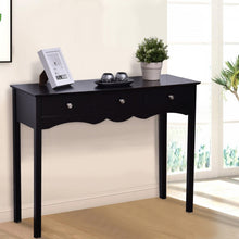 Load image into Gallery viewer, Modern Minimalist Entryway Hall Table with Drawers