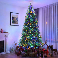 Load image into Gallery viewer, 2024 Christmas Decorations - Christmas Tree with Flashing Mode and Metal Stand - Suitable for Parties and Events