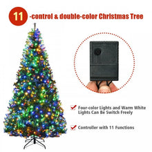 Load image into Gallery viewer, 2024 Christmas Decorations - Christmas Tree with Flashing Mode and Metal Stand - Suitable for Parties and Events
