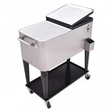 Charger l'image dans la galerie, Outdoor Patio Chilled Cooler Cart