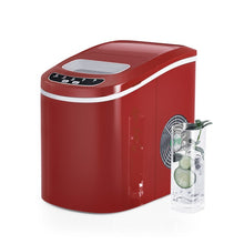 Load image into Gallery viewer, Mini Portable Ice Maker with 2.2L Water Tank and Included Scoop