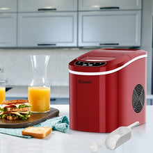 Load image into Gallery viewer, Mini Portable Ice Maker with 2.2L Water Tank and Included Scoop