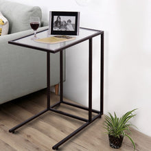 Load image into Gallery viewer, Glass Top Coffee Sofa Side Table - Living Room Furniture