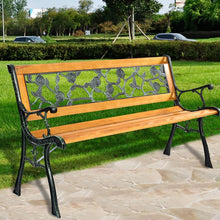 Charger l'image dans la galerie, 49.5 Inch Minimalist Outdoor Garden and Pool 3-Seater Bench