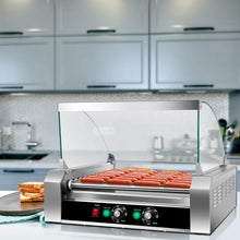 Load image into Gallery viewer, Portable Stainless Steel Roller Hot Dog Grill