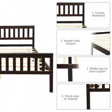 Load image into Gallery viewer, Rustic Minimalist Solid Wood Bed Frame with Storage Underneath