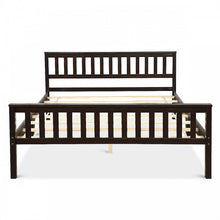 Load image into Gallery viewer, Rustic Minimalist Solid Wood Bed Frame with Storage Underneath