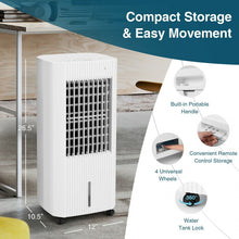 Load image into Gallery viewer, 3-in-1 5L Water Tank Air Cooler with Control Panel and Remote Control