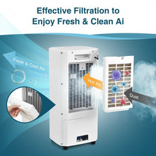 Load image into Gallery viewer, 3-in-1 5L Water Tank Air Cooler with Control Panel and Remote Control