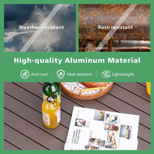 Load image into Gallery viewer, Costway Outdoor Camping Folding Table with Carry Bag - Seats 4-6 People, Suitable for Camping and Hiking